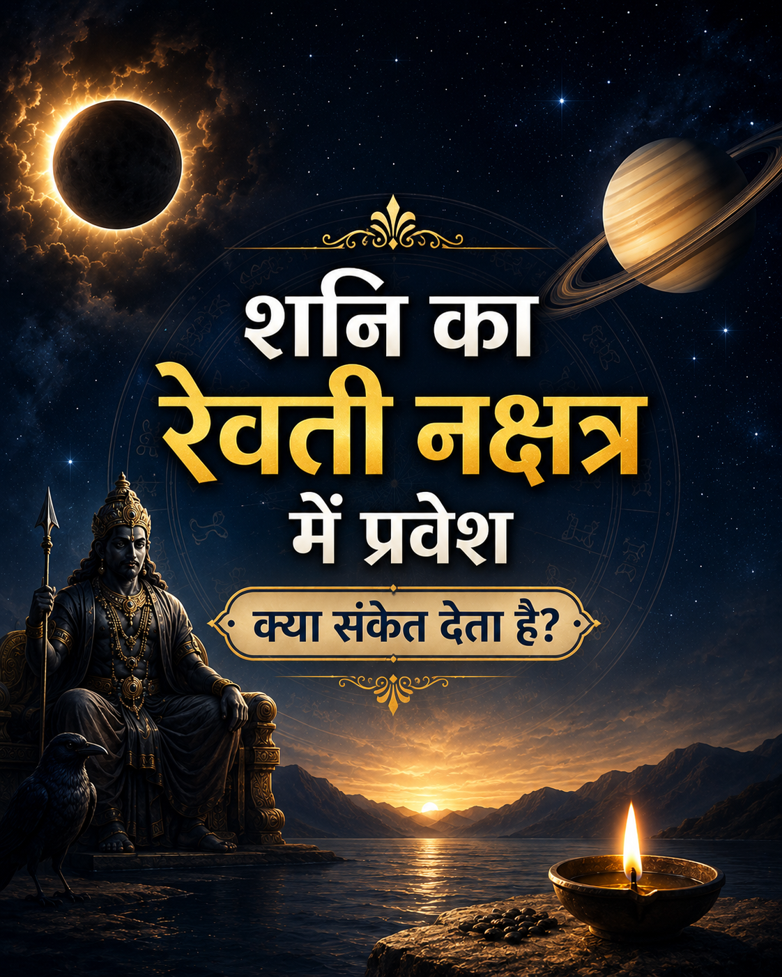 शनि का रेवती नक्षत्र में प्रवेश क्या संकेत देता है?