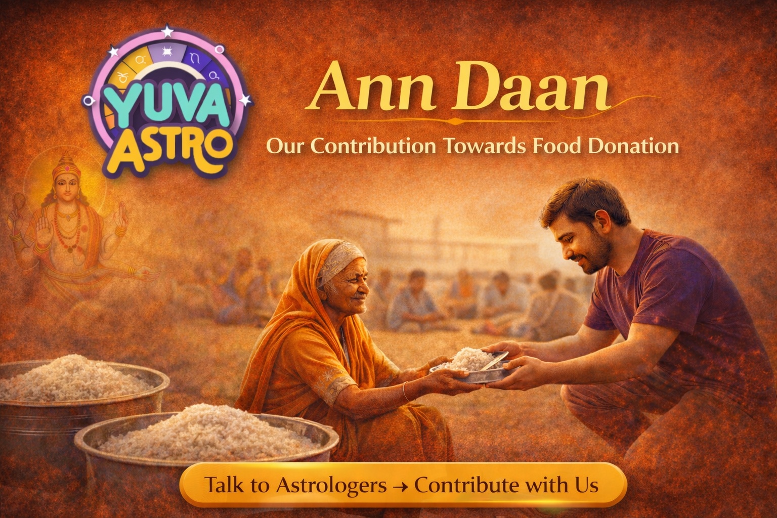 Anna Daan (Food for Needy).
