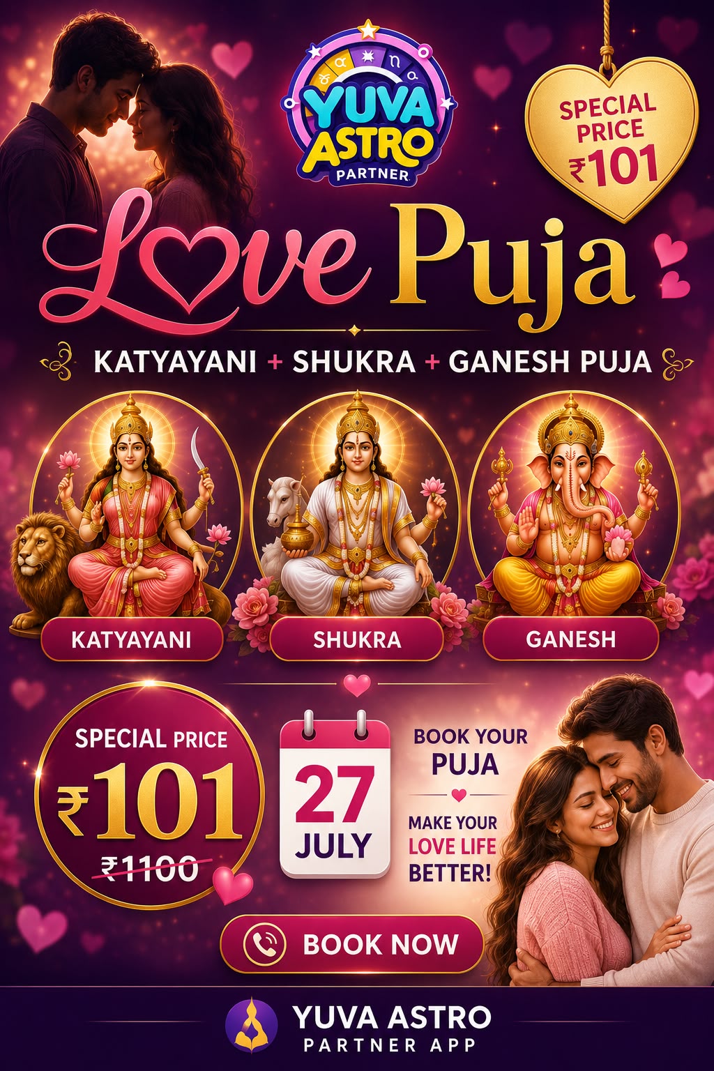 Katyayani + Shukra + Ganesh Puja