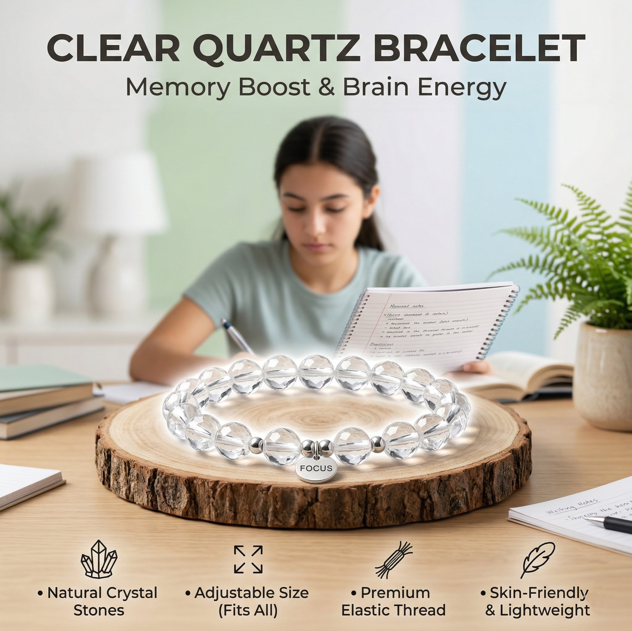 Clear Quartz Bracelet