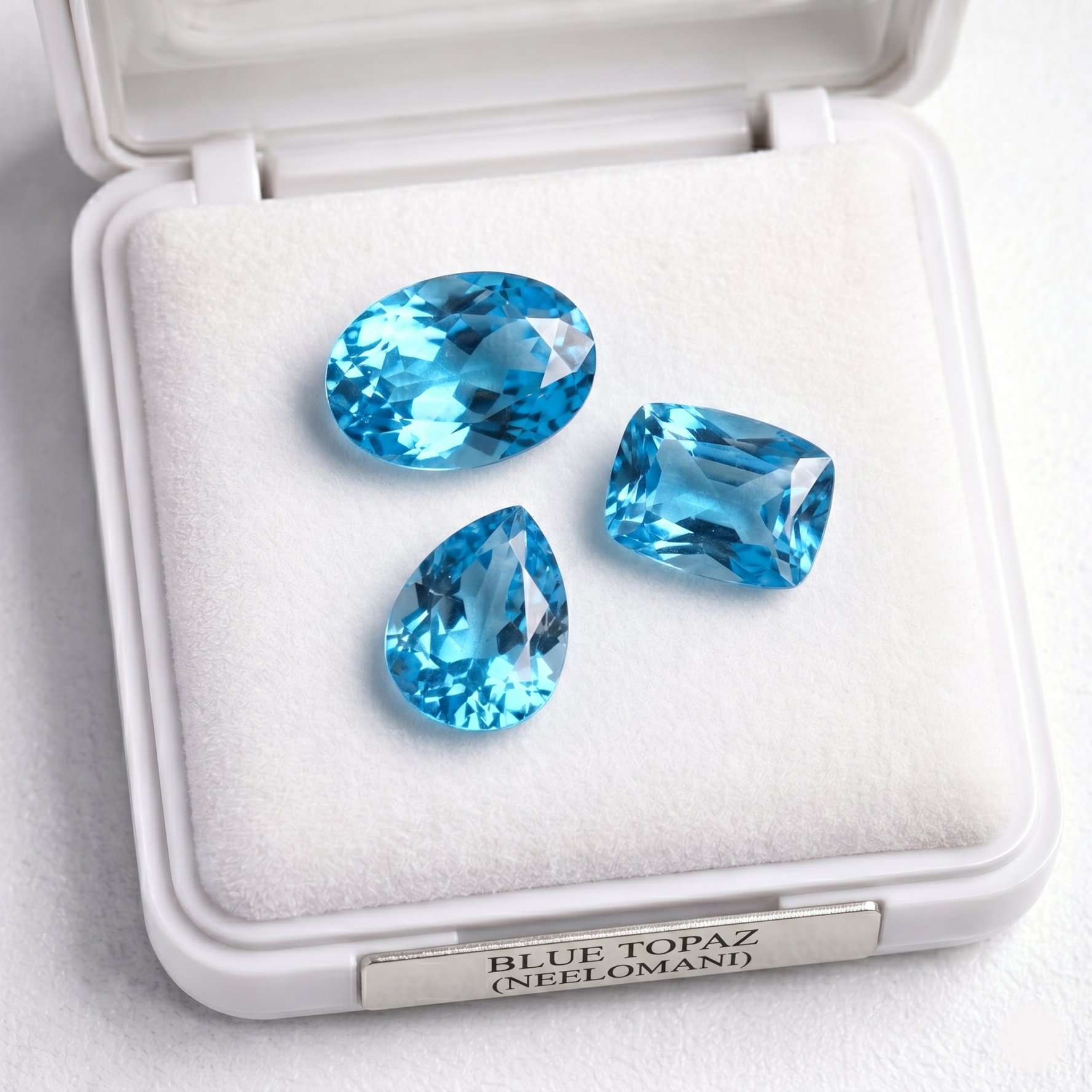 Blue Topaz (Neelomani)