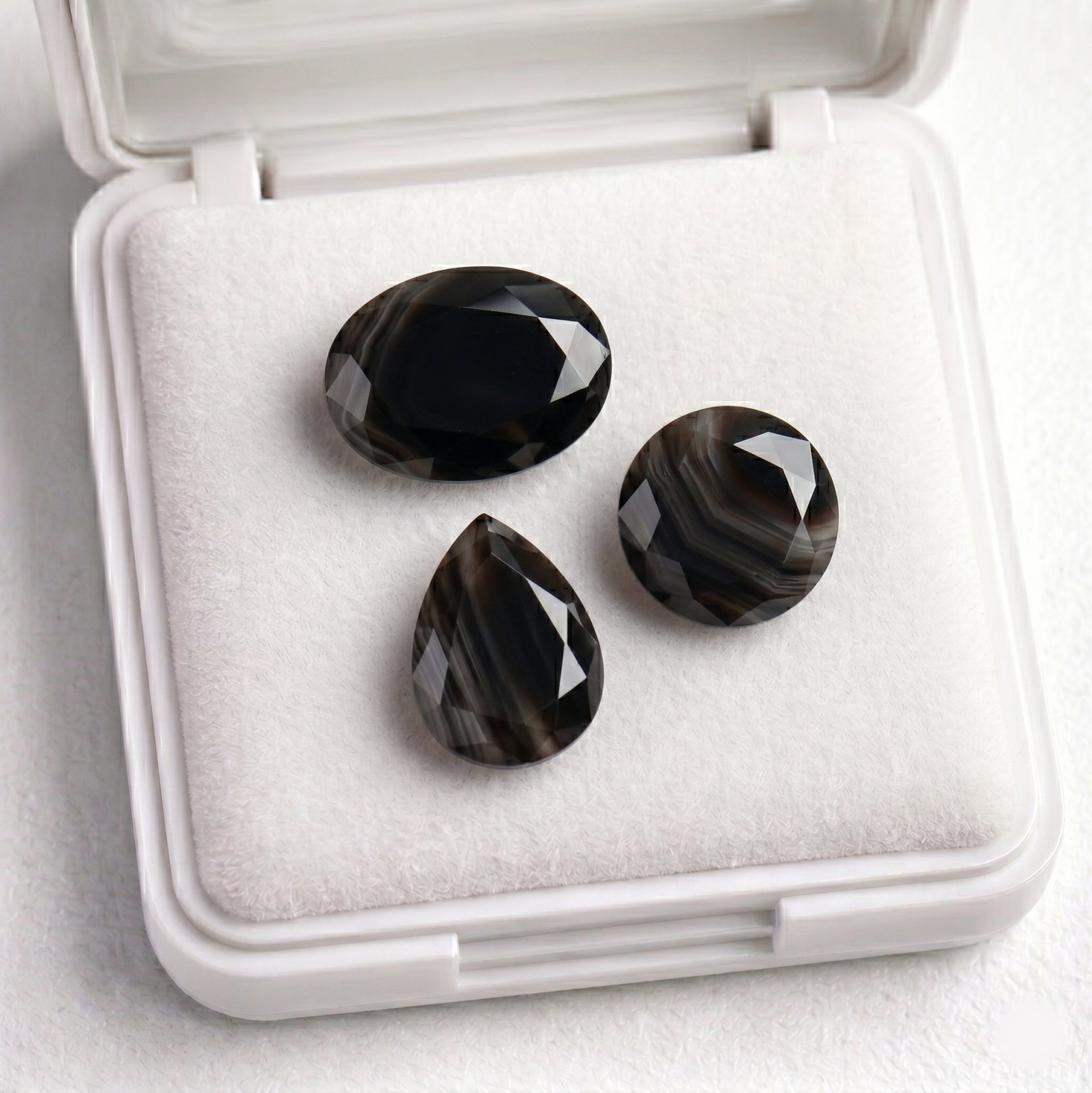 Black Natural Agate