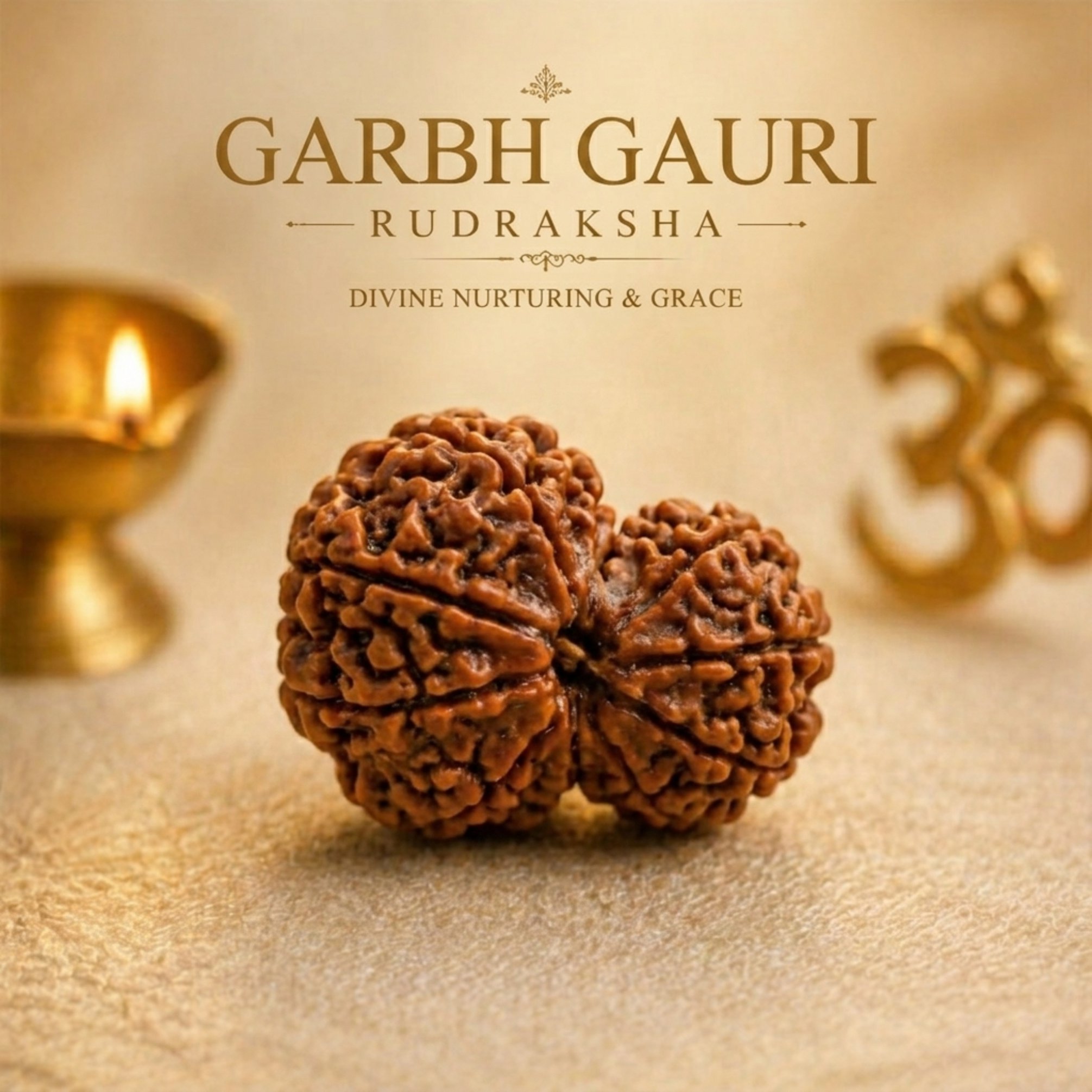 Kathmandu Origin Garbh Gauri Rudraksha