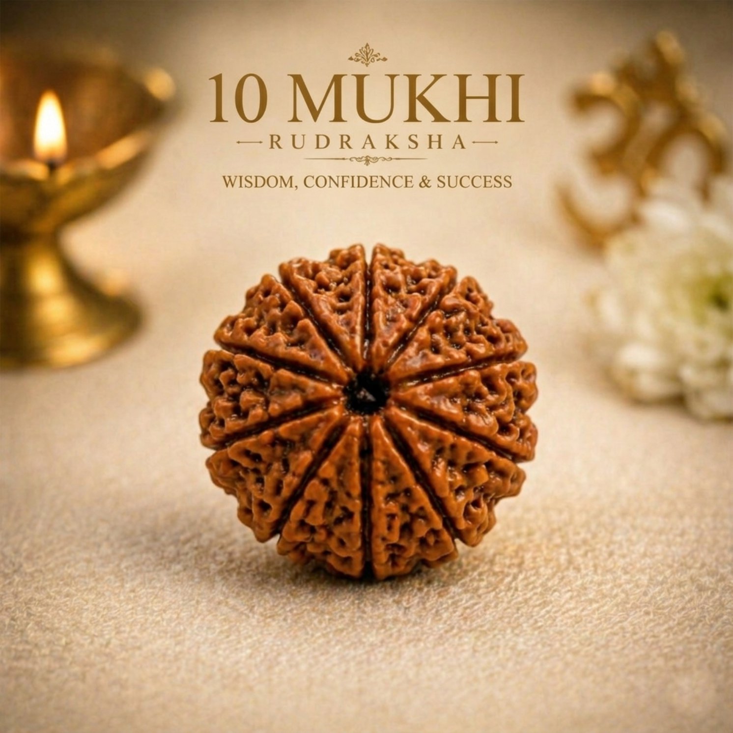 Kathmandu Origin 10 Mukhi  Rudraksha