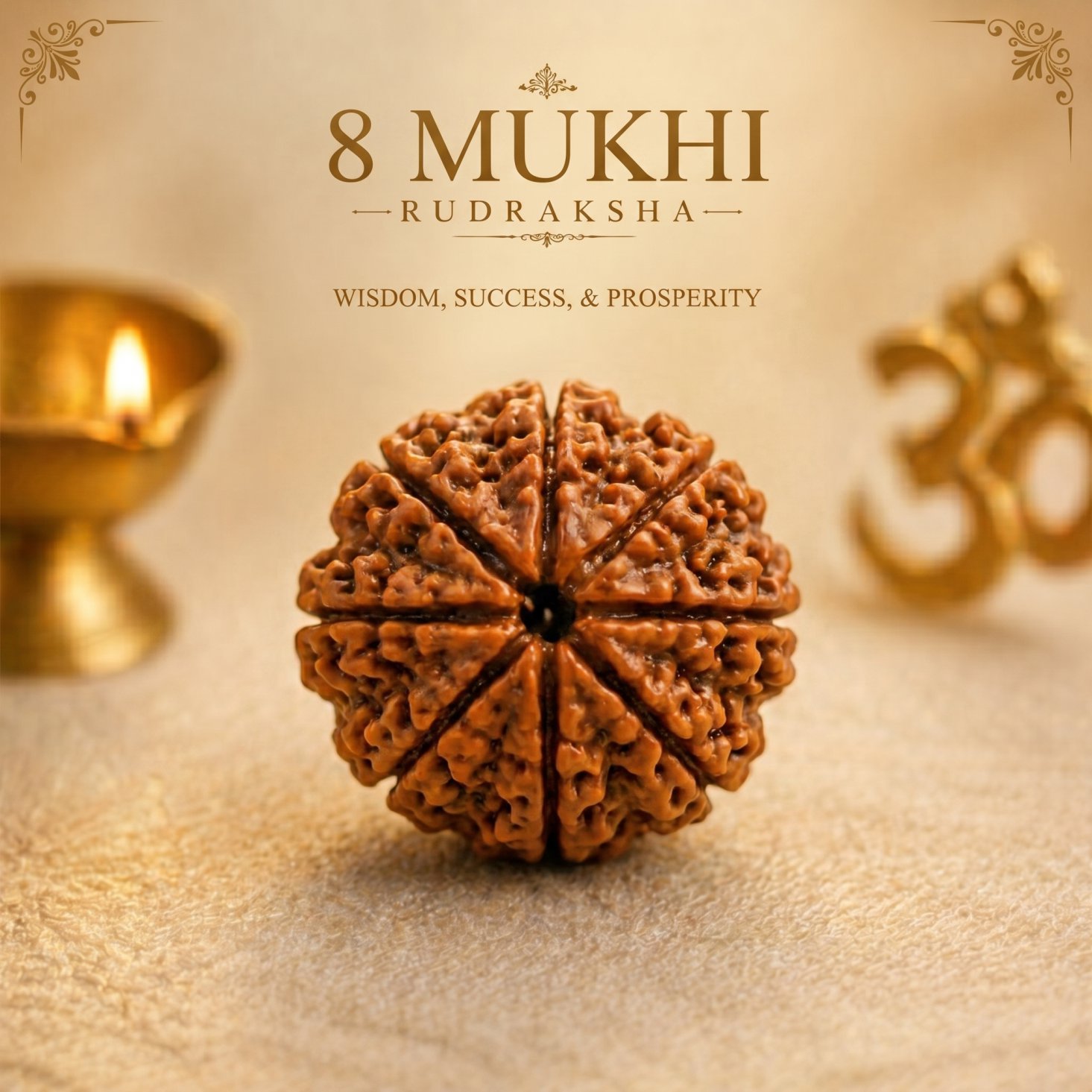 Kathmandu Origin 8 Mukhi Rudraksha