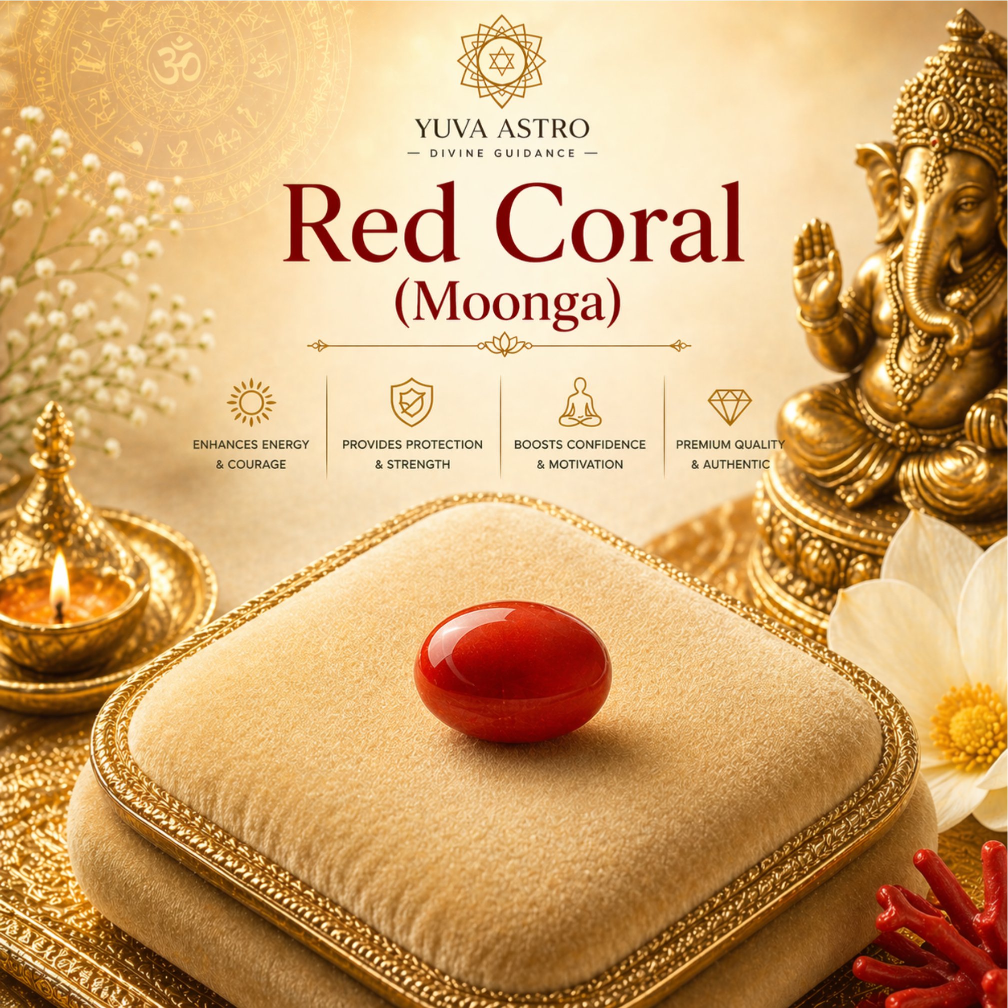 Red Coral (Moonga)