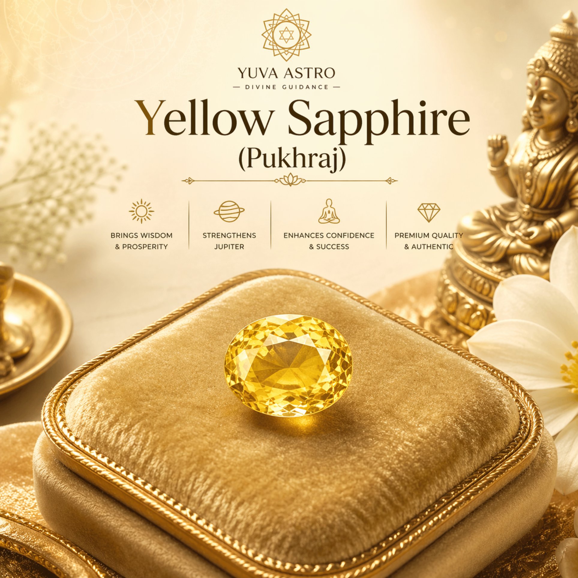 Yellow Sapphire (Pukhraj)