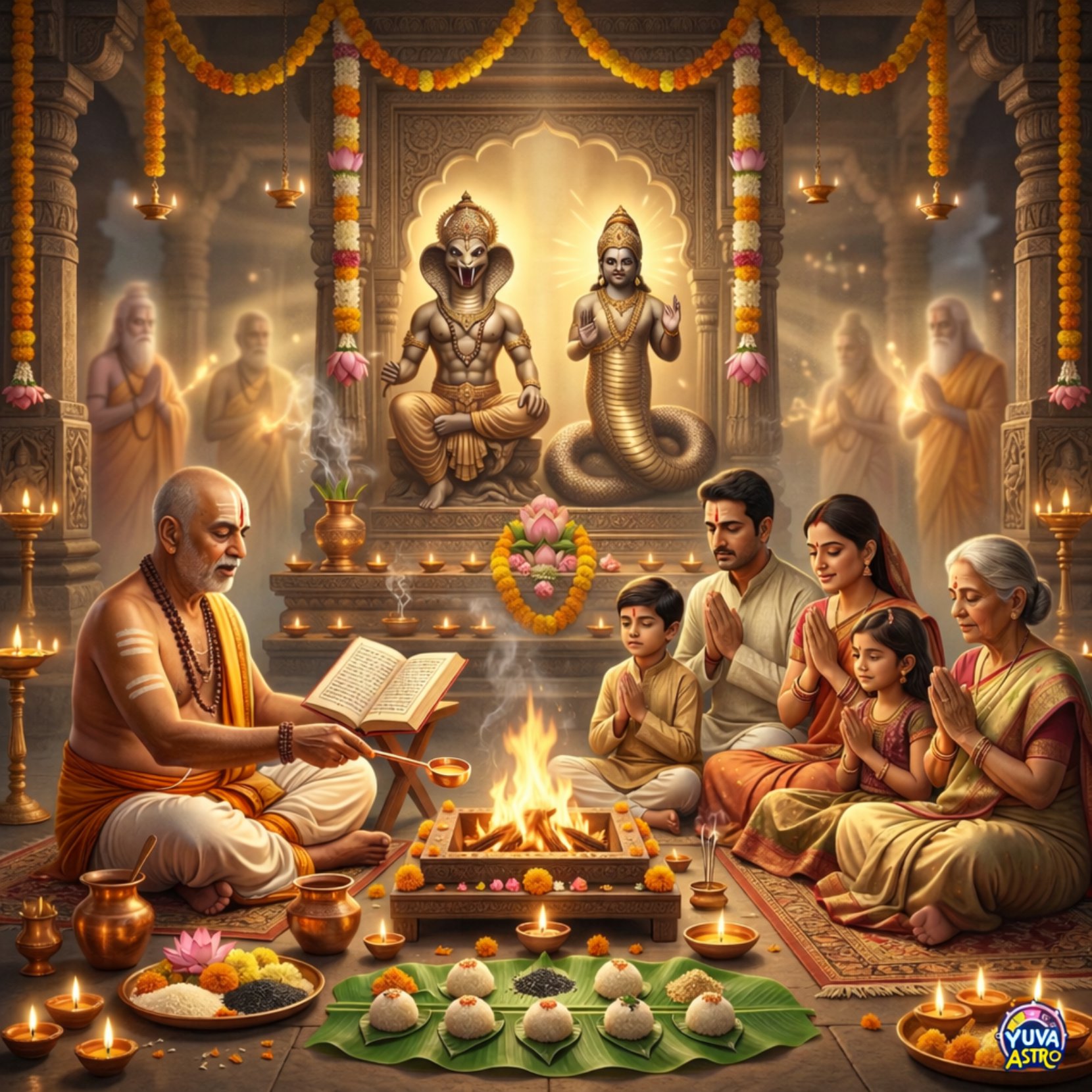 Pitra Dosh + Rahu Ketu Shanti Puja