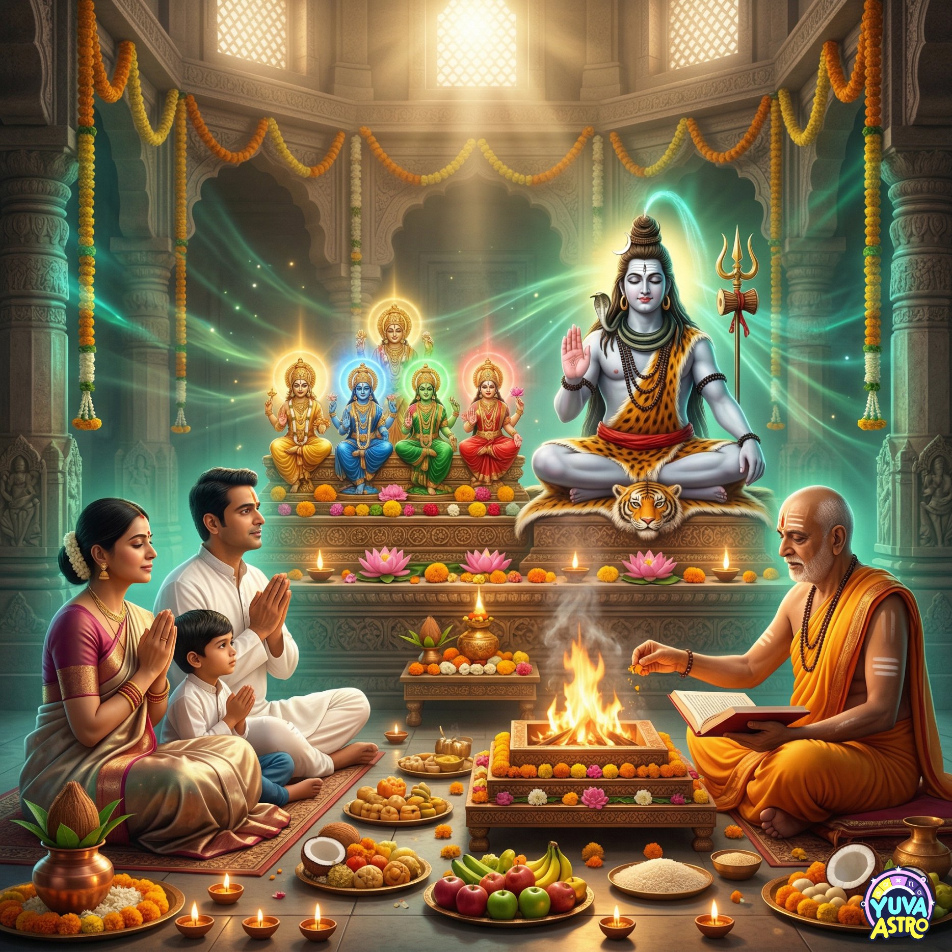 Maha Mrityunjay + Navgrah