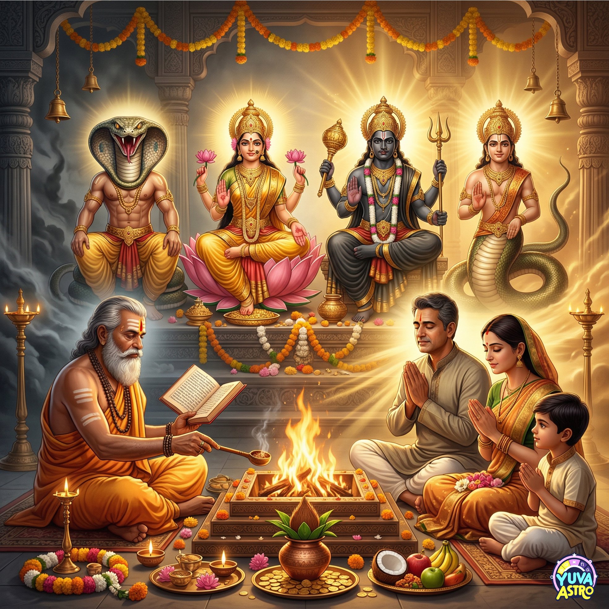 Rahu Ketu + Shani + Lakshmi Puja