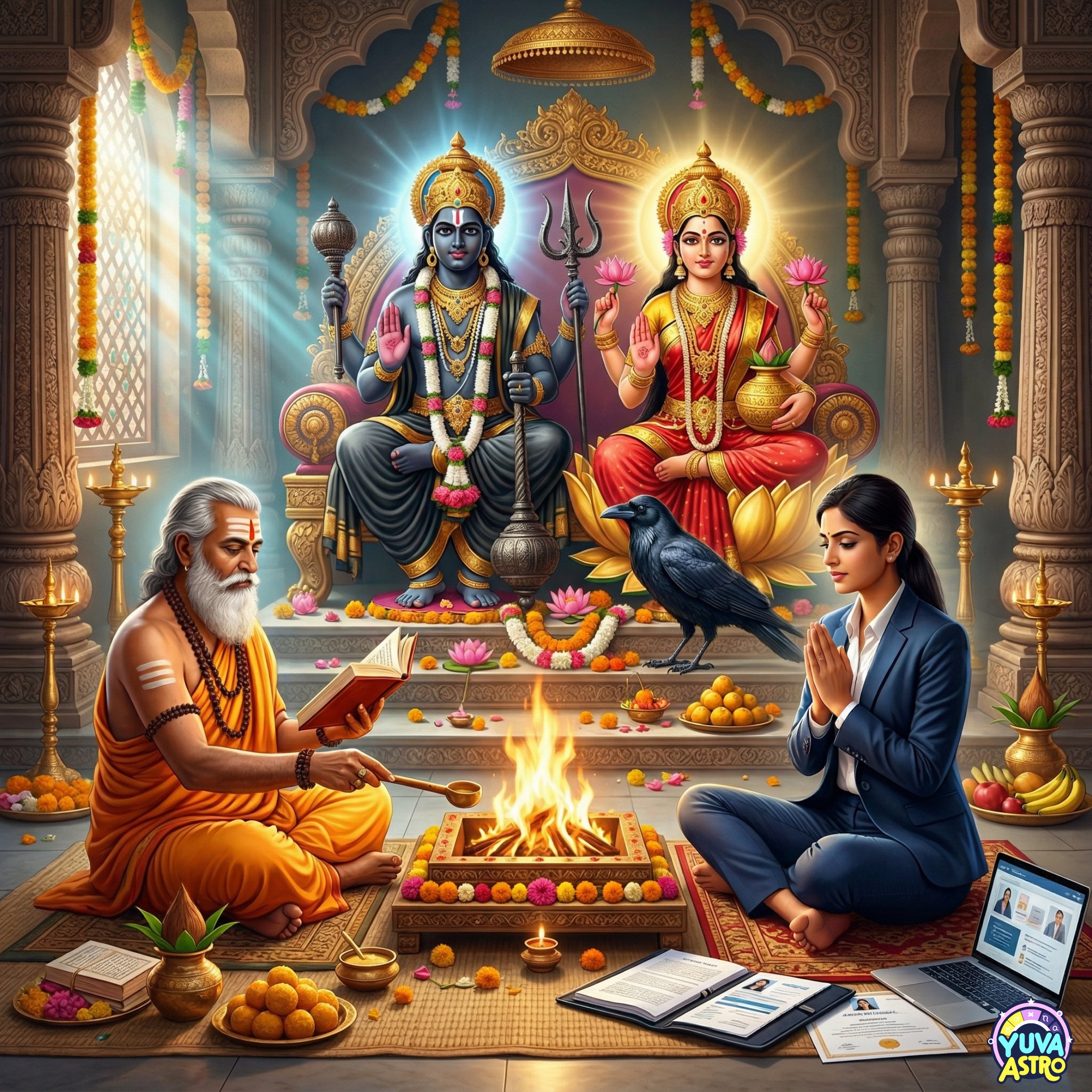 Shani + Lakshmi Puja
