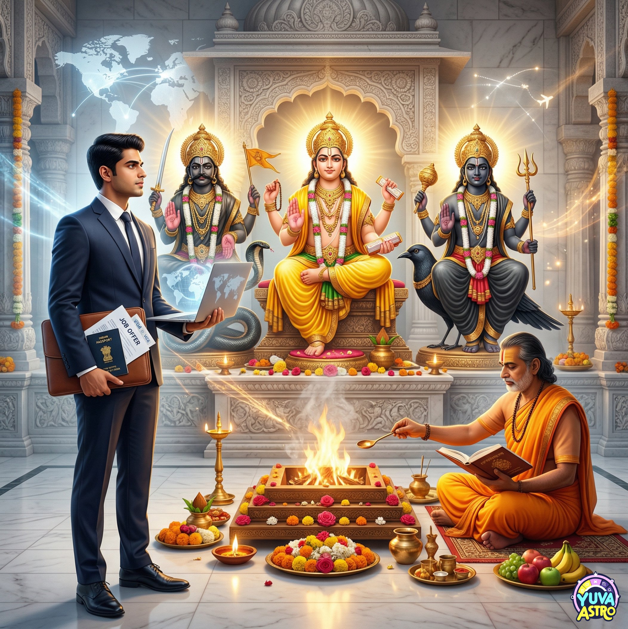 Rahu + Guru + Shani Puja