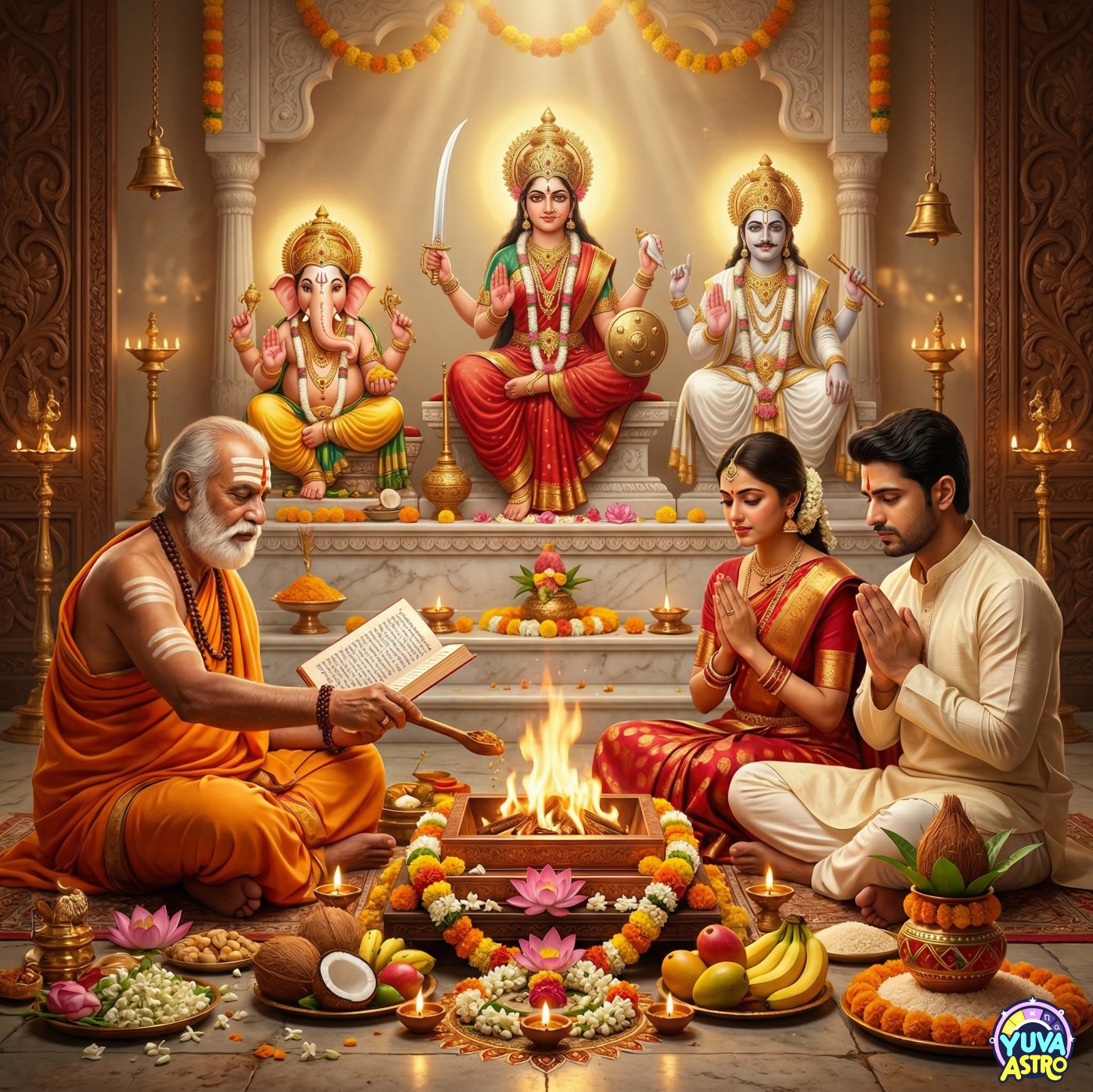 Katyayani + Shukra + Ganesh Puja