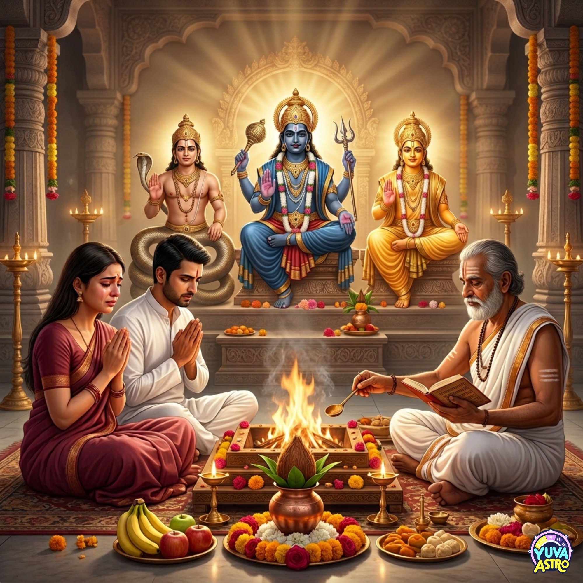 Rahu + Shani + Shukra Puja